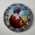 Norman the Pheasant Suncatcher Effect Clock